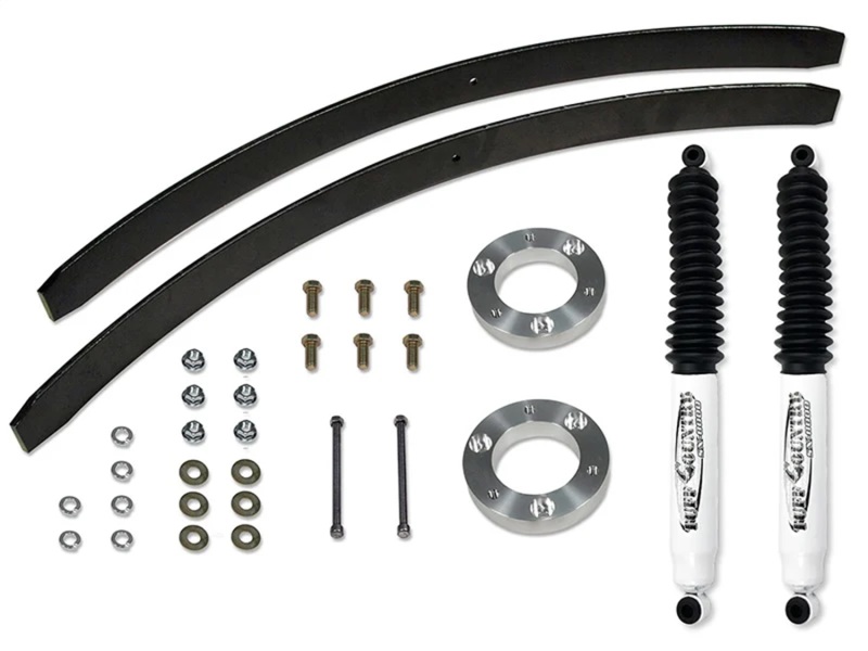GMC Sierra 1500 Suspension Lift Kit - Tuff Country - 2in Lift with Rear Add-a-Leafs, No Shocks - `07-`22